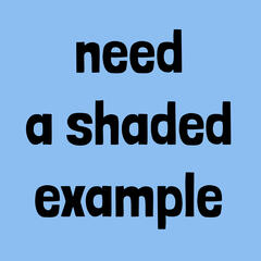 shaded